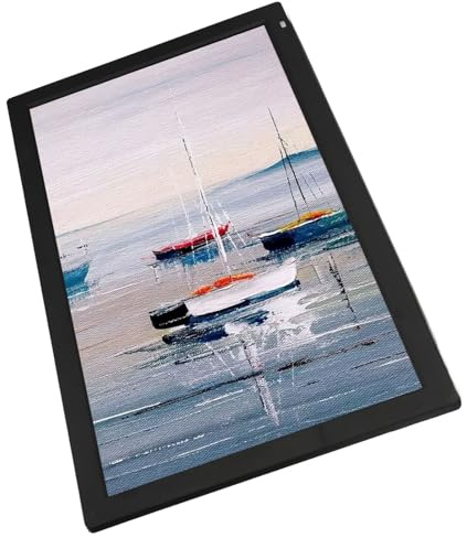 Grande Cornice Digitale Digitale, Cornice Fotografica Wifi da 21,5 Pollici Integrata in 32 GB, 1920x1080 FHD Monte a Parete Frame di Foto Elettronico di Controllo Telecomando
