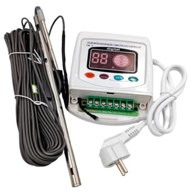 Chauffe-eau solaire 220 V CA 110 V CA 1500 W, contrôleur de niveau de température de l'eau, micro-ordinateur TK-7, chauffage intelligent(220V)