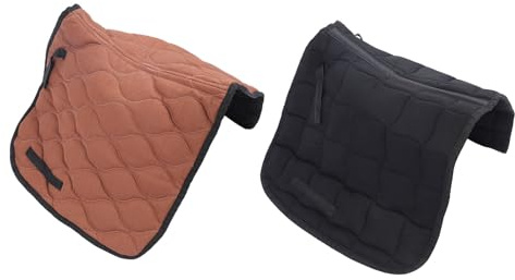 Plyisty Schockabsorbing Atmungsaktives Pferde -Sattel -Pad für Bequemes Reitfaden 42.13x25.59in