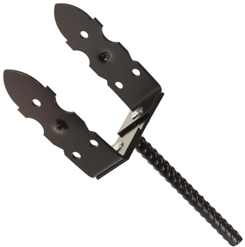 FEINZ Pfostenträger 20 cm 1 Stück | verstellbar Beton, höhenverstellbar 0-210 mm, Pfostenschuhe, Stützenfuss, Balkenschuhe, Pfostenhalter