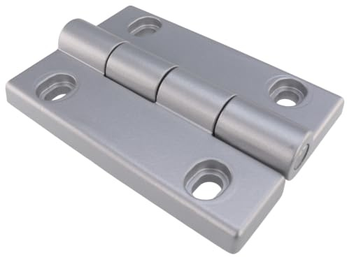 Scharnier Schwerlastscharnier Drehband AL 90 Aluminium Druckguss 40/40 68x96 mm