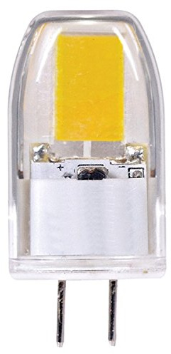 (Pack of 6) Satco S9544, LED 3W JC/G6.35 12V 3000K 300L, LED Light Bulb