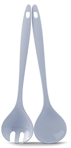 Zeal G205B Salad Servers, Duck Egg Blue