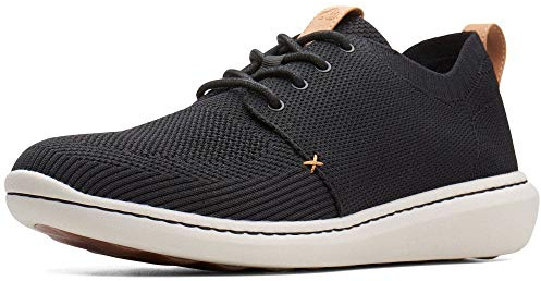 Clarks Men's Step Urban Mix Sneaker, Black, 8 UK