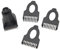 vhbw Trimmer Aufsatz-Set kompatibel mit Philips S5000-Serie S5070, S5072, S5075 Rasierer - 4-teiliges Bartstyler Kit mit 3mm / 5mm / 7mm Bartkamm
