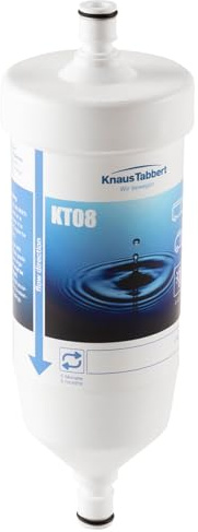 bluuwater KT08 Wasserfilter für Wohnwagen, Wohnmobile & Boote | Laborgeprüft - Filtert 99,99999% der Bakterien, Kalkpartikel & mehr - Lebensmittelqualität - Bis zu 6.000 Liter / 6 Monate