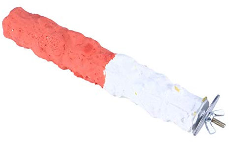 ibasenice Papageien Zubehör Hochkalzium Cuttlebone Stehsitzstange Für Vögel Spielzeug Und Ruheplatz Für Wellensittiche Und Nymphensittiche