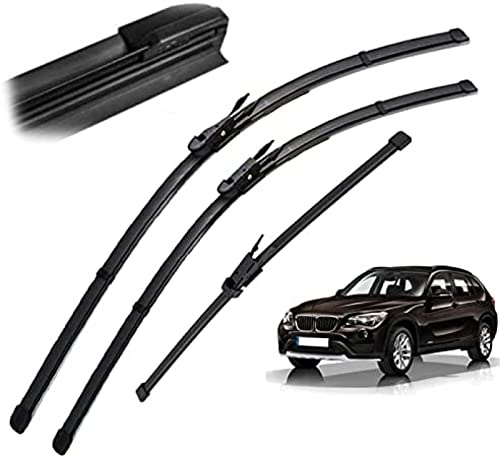 Scheibenwischerblätter vorne und hinten, Set für BMW X1 E84 2009 2010 2011 2012 2013 2014 2015 Scheibenwischer