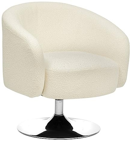 Atmosphera - Sessel Edith Bouclé - weiß - Weiß