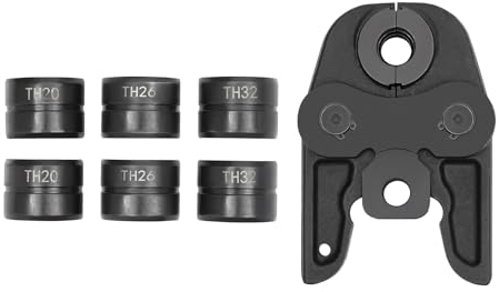 SICHENSH TH16-20-26-32 Pressbacken 16-32mm Pressbacke TH-Kontur mit 4 Arten von TH-Formen Presszangen für Verbundrohr von Aluminium-Kunststoff, PEX, Kupfer, Edelstahl, 2.5 kg