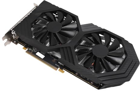 Scheda Grafica RX590 da 8 GB, Scheda Grafica Video GDDR5 256BIT per Computer da Gioco, Supporto DirectX 12 PCI Express 3.0 X16,3 DisplayPort, con Doppia Ventola di Raffreddamento