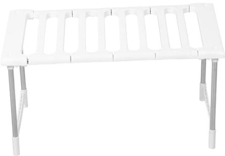 HONMEET Adjustable over Microwave Oven Rack Expandable Shelf Kitchen Storage Rack Microwave Oven Air Fryer Holder Sturdy