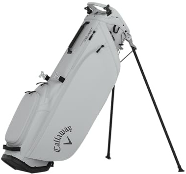 Callaway Golf Hyperlite Zero Ultraleichte Standtasche 2025, Silber