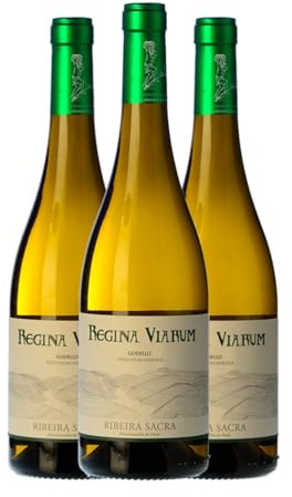 Regina Viarum Godello Ribeira Sacra Crianza 75 cl Vino blanco (Caja de 3 Botellas de 75 cl)
