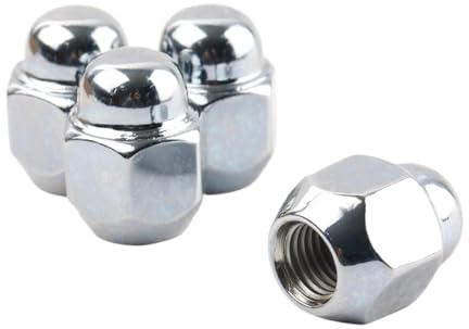 Radschrauben,Radmuttern,Radbolzen 4X Passend for Infiniti G20 G35 Passend for Atlas Condor M20 Auto-Radschrauben und -Muttern M12x1.25 Auto-Standardzubehör