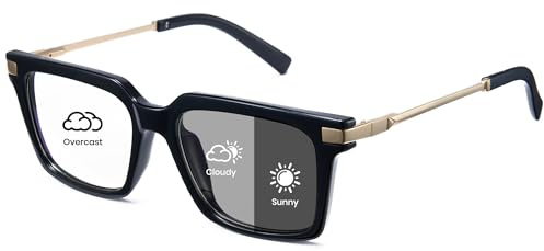 Cyxus Occhiali Fotocromatici Uomo Donna con Protezione UV Filtro Luce Blu 8325i01