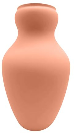 Relaxdays Olla, 3 l, Ton, wurzelnahe Bewässerung, Hochbeet & Gewächshaus, weniger Wasserverlust, Tongefäß, terrakotta