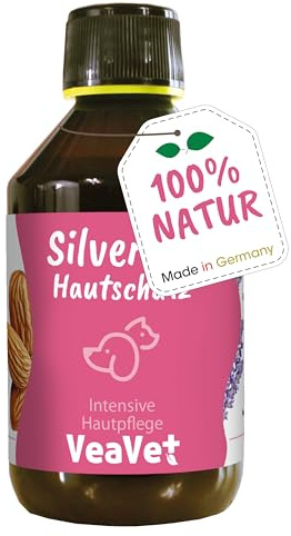 SilverAid Tierpflege 250ml - Mikronisiertes Silber zur Haut-, Fell- und Hufpflege