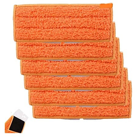 susongxianyinzhengpingbaihuoshanghang Almohadillas de fregaje mojado lavables Almohadillas húmedas Paño de almohadilla seca Ajuste for irobot Braava JET 240 241 Limpiador de piezas de repuesto Kit de