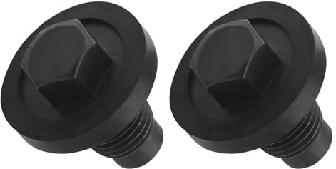 EMSea 2 Stück Auto Ölablassschraube Kompatibel mit BMW Mini R50 R52 R53 Cooper 11137513050 Motorsumpf Ablassschraube Schraube mit Unterlegscheibe Auto Ersatzteile M14 X 1,5mm