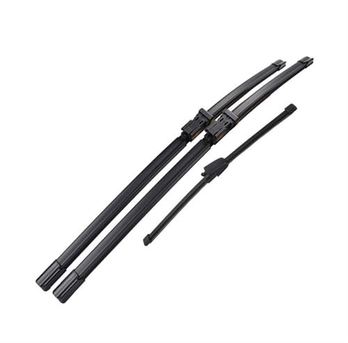 SXIBUYAX Scheibenwischerblätter Set passend for Skoda passend for Fabia 5J passend for Fließheck vorne + hinten 2007 2008 2009 2010 2011 2012 2013 Wischer