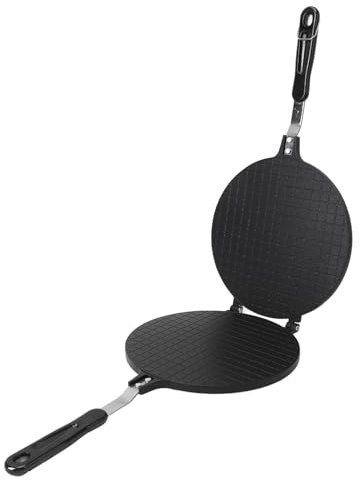 Máquina para Hacer Conos de Gofres de 8,7 Pulgadas, Máquina para Hacer Conos de Helado de Aluminio con de Plástico, Máquina para Hacer Rollos de Huevo para Hogares, Puestos de