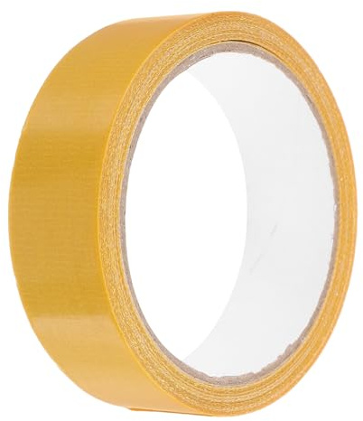 GLEAVI Doppelseitiges Teppichklebeband aus Netzgewebe Hochbelastbar und Gelb Selbstklebend Keine Rückstände für Teppich und Leder im Außenbereich