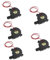 Gadpiparty 5pcs Blower Fan Controller The Portable Fan Computer Fan Car Radio Cooling Fan Brushless Centrifugal Blower Fan Cooling CPU Cooler Standing Fan USB CPU Fan Mini Fan Copper Black