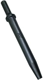 Pneumatic Point Tip Chisel, 0.498 Shank, 7.1 Long, Cr-Mo Steel, for Concrete Breaking and Punch Work