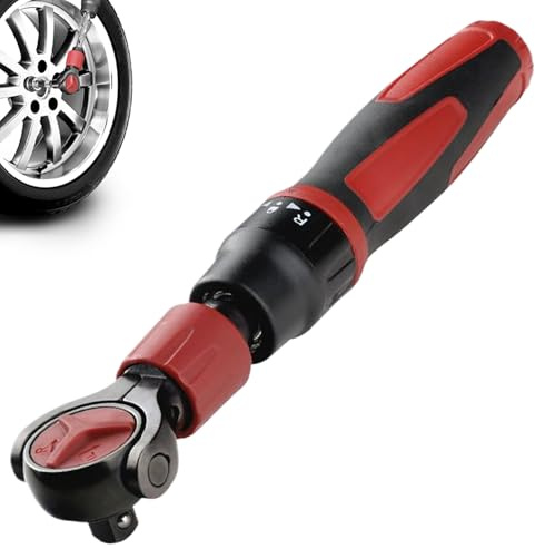 Llave de carraca 9,5 mm, Agarre antideslizante ergonómico de ahorro de