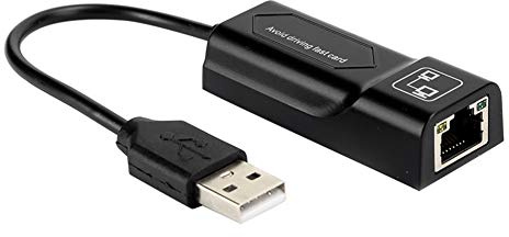 BAFOVY Ethernet-Adapter, USB2.0-zu-RJ45-Kabel, 100 Mbit/s, für Laptop- und Desktop-Benutzer