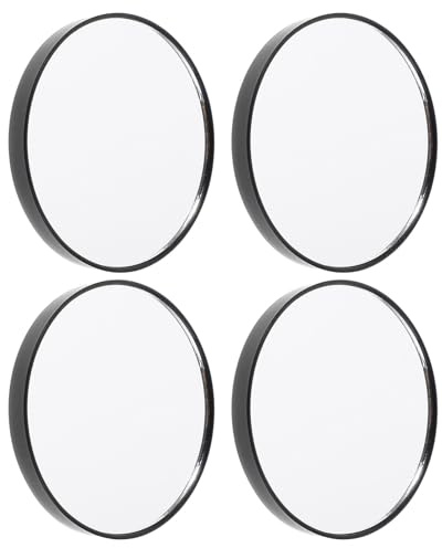 LALADEFIEE 5X Magnifying Makeup Mirror 4 Pack with Suction Cups