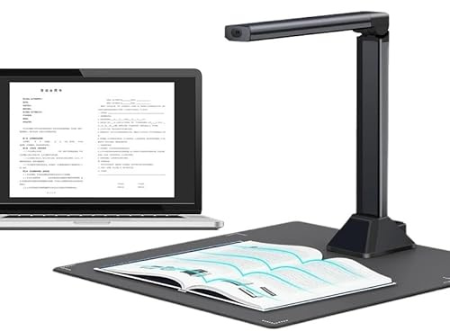 Tragbarer Dokumentenscanner for A6-, Reisepass- und Personalausweise sowie A3-Großformat-Dokumentenkamera
