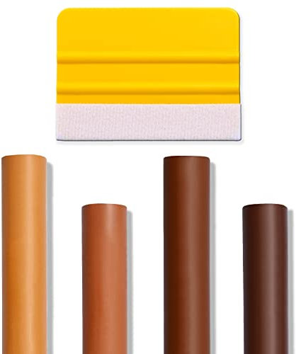 Pronese 11CM Wax Filler Sticks With Scraper For oak Wood Laminate Floor Repair Kit, Filler Sticks, Furniture Repair, Scratch Repair(4 Pcs)