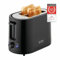 TZS First Austria Doppel Kurzschlitz Toaster, 2 Scheiben, schwarz, 750W, 7 Stufen, Warmhalte- und Auftaufunktion, inkl. Krümelschale
