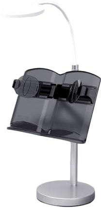 Musikställ, Portabelt Justerbart Notställ, Bordsmusikställ Med Dubbla Ändamål, Lämplig For Skola Och Hemmabruk (Color : Style2, Size : 41.5cm)