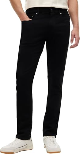 Tommy Jeans Scanton Slim Dh4288 Schmal, Herren, Denim (Denim Black), 38W / 34L