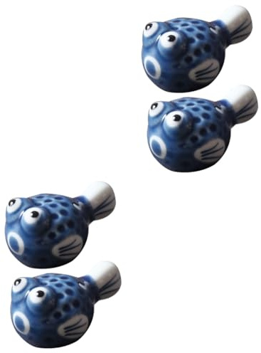 COSMEVIVI 4piezas Soporte para Palillos De Elegante Soporte para Sushi y Ramen Diseño Japonés De Limpiar y Práctico para