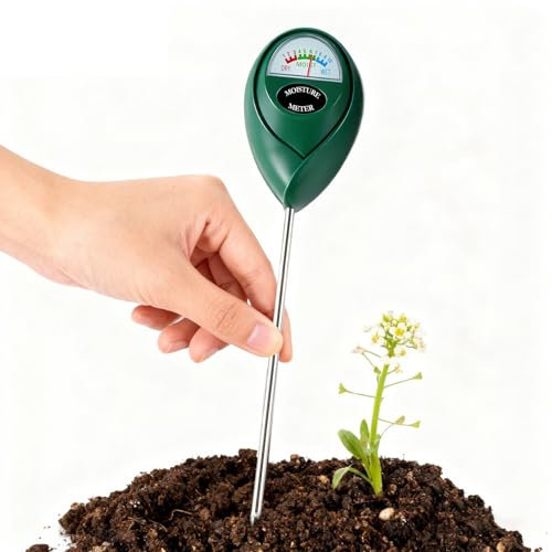 ChaneeHann Pflanzkübel Bodentester,Boden Feuchtigkeitsmesser für Pflanzen,für Gartenarbeit,Rasen,Garten,Landwirtschaft und Außen Pflanzen