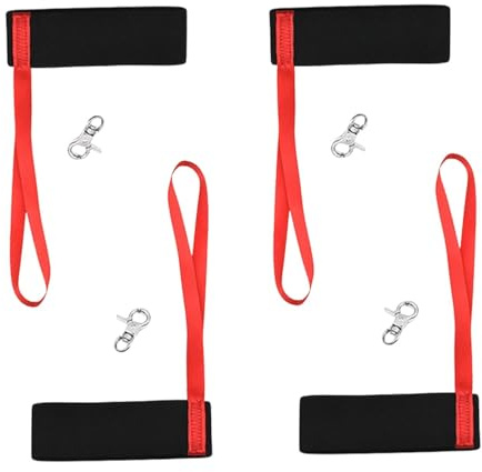 Ancsttu Handschlaufen Für Skihandschuhe, 4X Elastische Skihandschuhleine, Skihandschuh Handgelenkbänder, Snowboard Handschuh Lanyard, Bergsteigen Und Ski Zubehör Für Erwachsene Und Kinder