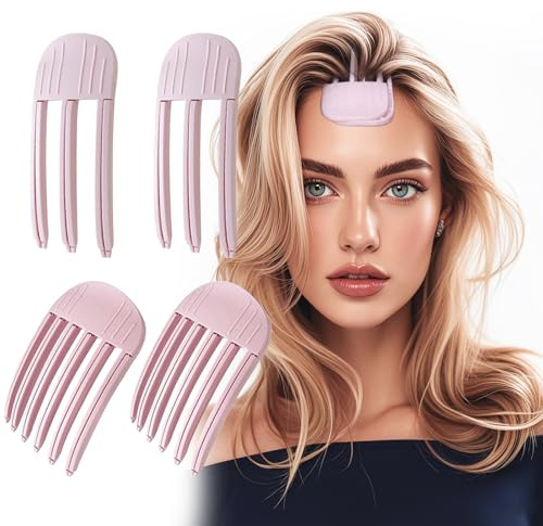 Wohlstand 4 piezas Clips de Volumen para El Cabello,Clip de Volumen,Clip De Raíz De Pelo,Clip de Pelo Voluminizador,Clip de Pelo Voluminizador,Clip Esponjoso para Pelo Rizado