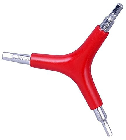 VANZACK Y-förmiger Innensechskantschlüssel Fahrrad Reparaturwerkzeug Trigeminal Wrench Für Einfache Handhabung Für Profis Und Hobby-Biker Steckschlüssel