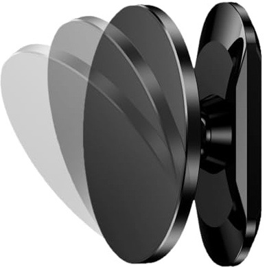 Pomberi Magnetic Phone Holder for Car | Double-Sided Gym Magnetic Phone Stand Holder | 360 Rotatable Cradle Gadgets for Automobile Golf Cart Office Workout Home Gym Accessories Men Women