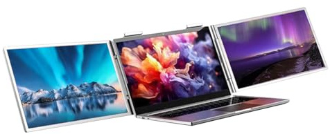 YUNGLOO Extensor de pantalla portátil de 14 pulgadas con ángulos ajustables de 180° USB CREATE capa digital compatibilidad global configuración portátil portátil observación para tecnología