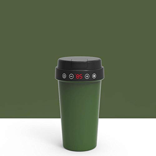 JZLL Water heater car travel kettle car accessories heater heating water insulation electric cup kettle portable water heater green