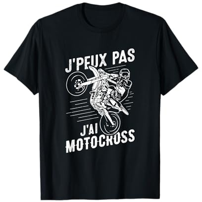 Maillot Motard - J'Peux Pas J'ai Motocross - Maillot Moto T-Shirt