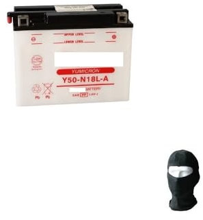 KOMPATIBEL MIT Honda GL Gold Wing (SC14) 1200 1984 A 1987 UASA Batterie BEREITS VERWENDUNGSFERTIG Y50-N18L-A 12V / 20AH BATTERIEN ZUM STARTEN Motorrad Motorrad Roller SPEZIFIKATION