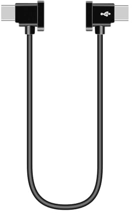 CABLEPELADO Câble de transfert de données USB C vers Micro USB, 15 cm, adapté pour DJI Mavic Air 2 / Osmo Pocket/Mavic Mini 2