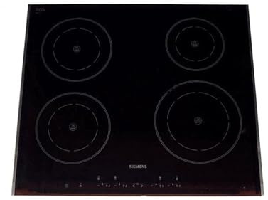 SURFACE DE CUISSON VITROCERAMIQUE pour TABLE DE CUISSON SIEMENS - 00479584