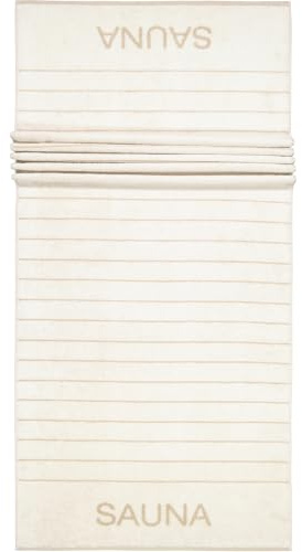 Cawö Saunatücher Balance Doubleface 6237 Natur - 33